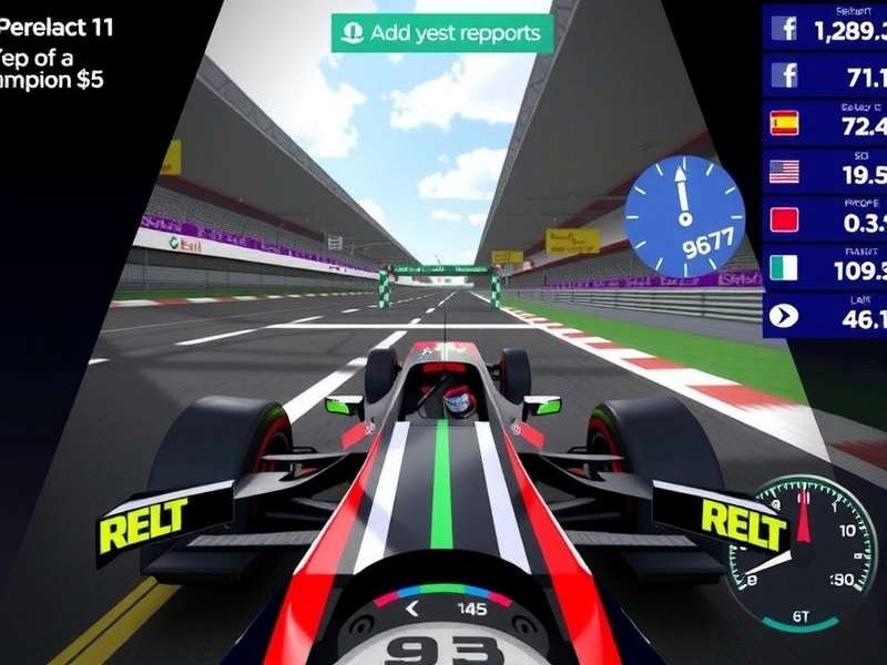 F1 Dream11 Champion Race Gameplay Screenshot